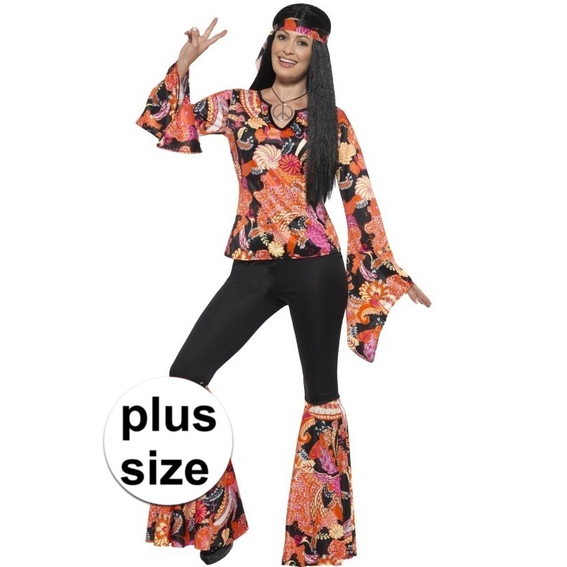 Hijsen George Bernard Centraliseren Grote maten hippie kostuum Willow voor dames | Fun en Feest Megastore  Alkmaar