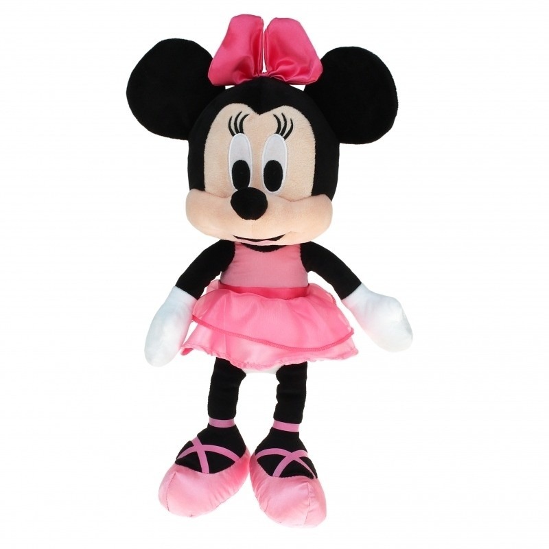 Pluche Minnie Mouse knuffel ballerina met roze jurk 40 cm | Fun en