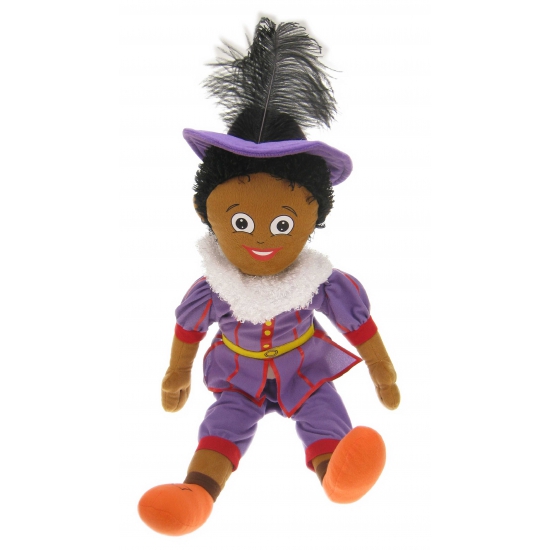 Afhankelijkheid vergeten Sui Decoratie zwarte Piet pop paars | Fun en Feest Megastore Alkmaar