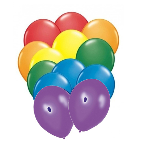 Gay pride regenboog ballonnen 30 x