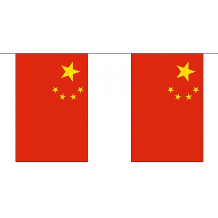 Luxe Chineze vlaggenlijn 3 meter