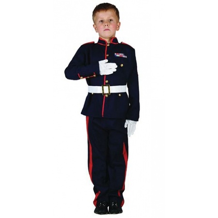 Kinder kostuum ceremoniele soldaat