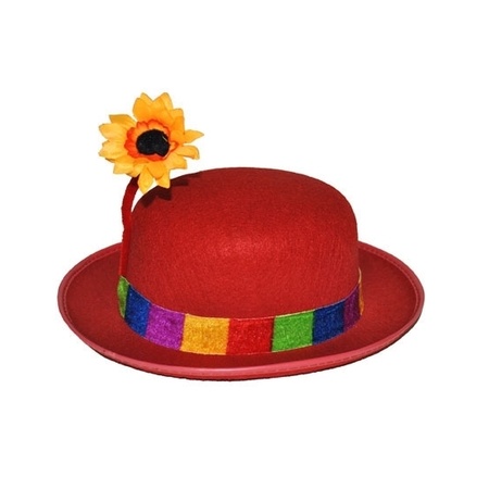Clown carnaval hat for adults