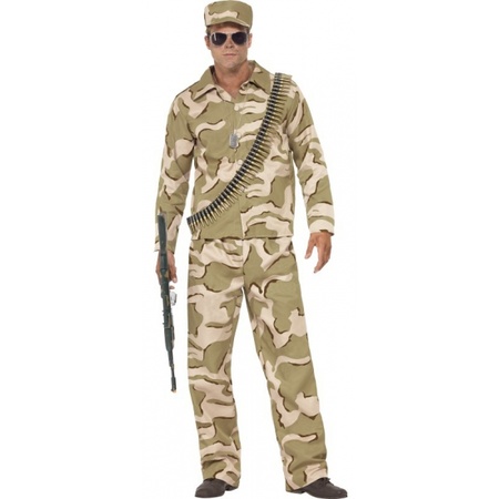 Commando costume for men