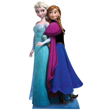 Grijpen Mordrin overzee Foto bord van een Frozen Anna en Elsa | Fun en Feest Megastore Alkmaar