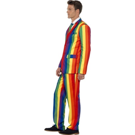 Rainbow suit for men