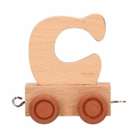 Letter speelgoed treintje C