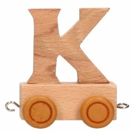 Letter speelgoed treintje K