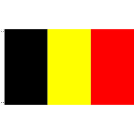Grote vlag Belgie 150 x 240 cm