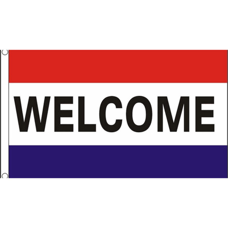 Welkom thuis vlag Nederland 90 x 150 cm