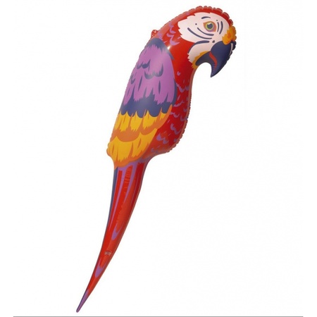 Decoratie papegaai 120 cm