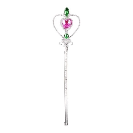 Princess wand silver 32 cm