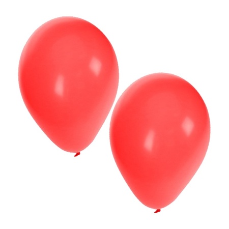 Red balloons 15x pieces