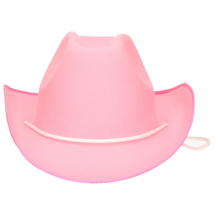 Roze cowgirl hoed Madonna