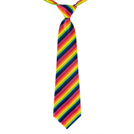 Regenboog stropdassen