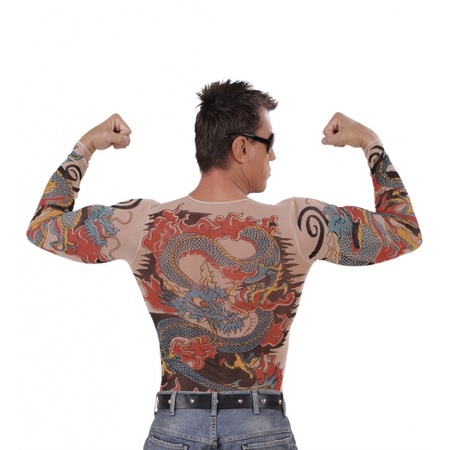 Bodysuit Tijger tattoeage