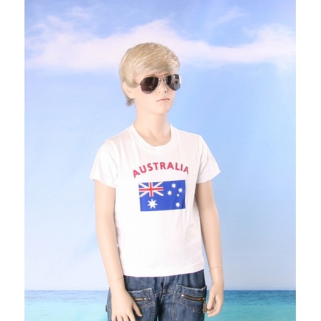 Kinder t-shirts van vlag Australie