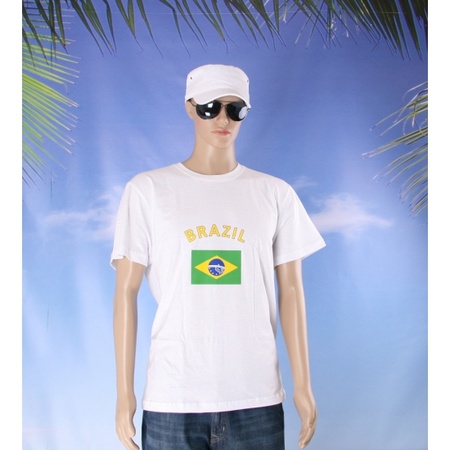 T-shirts van vlag Brazilie