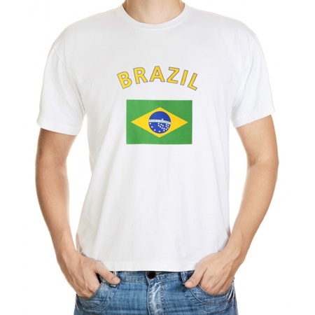 T-shirts van vlag Brazilie