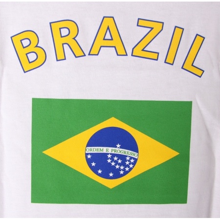 Tanktop met Braziliaanse vlag print