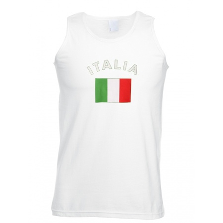 Tanktop met Italie vlag print
