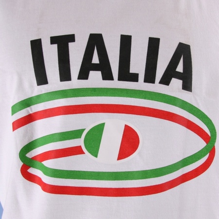 Top met Italia opdruk voor heren